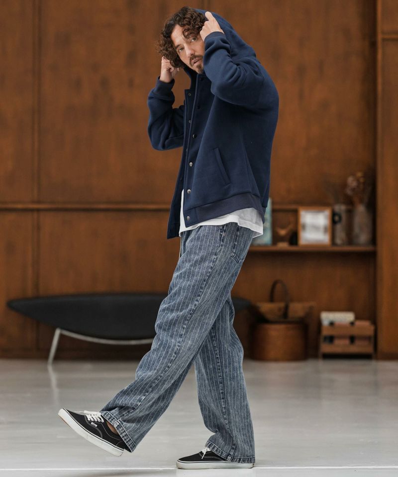CAMBIO(カンビオ)】【予約販売10月中旬～下旬入荷】Stripe Denim