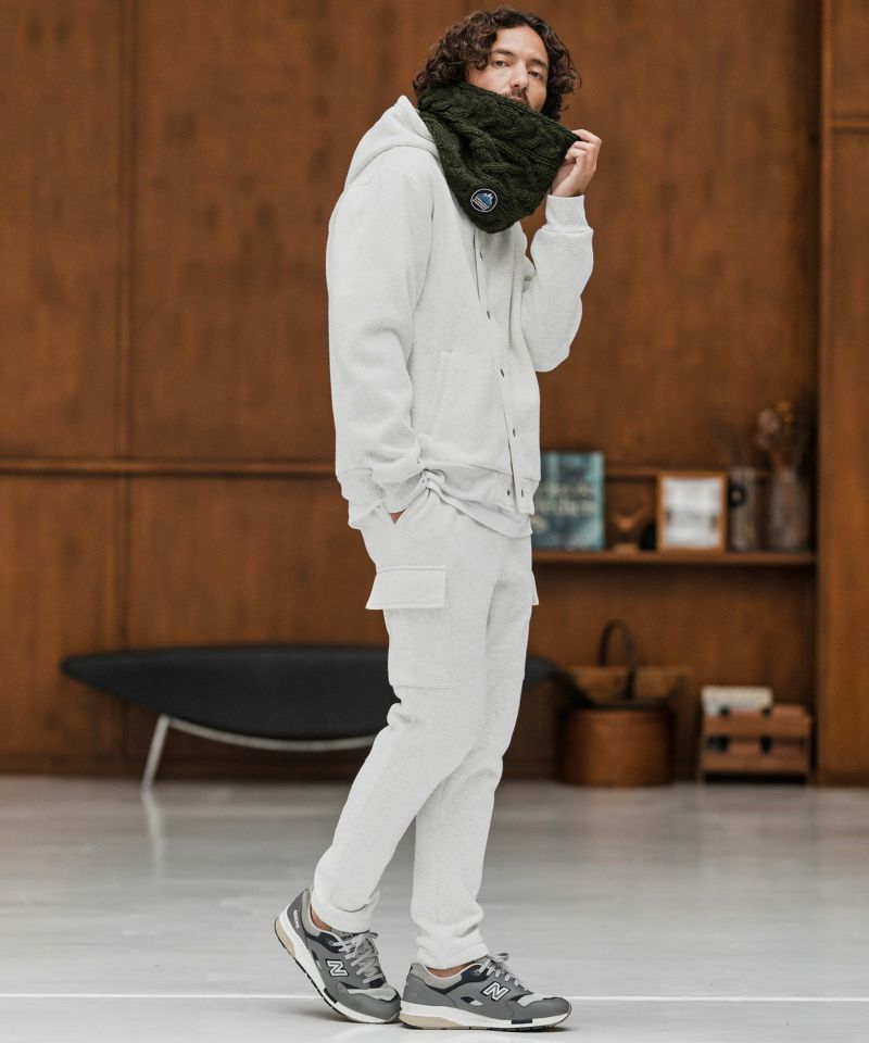 予約販売4月上旬～中旬入荷】【CAMBIO(カンビオ)】裏起毛スウェット