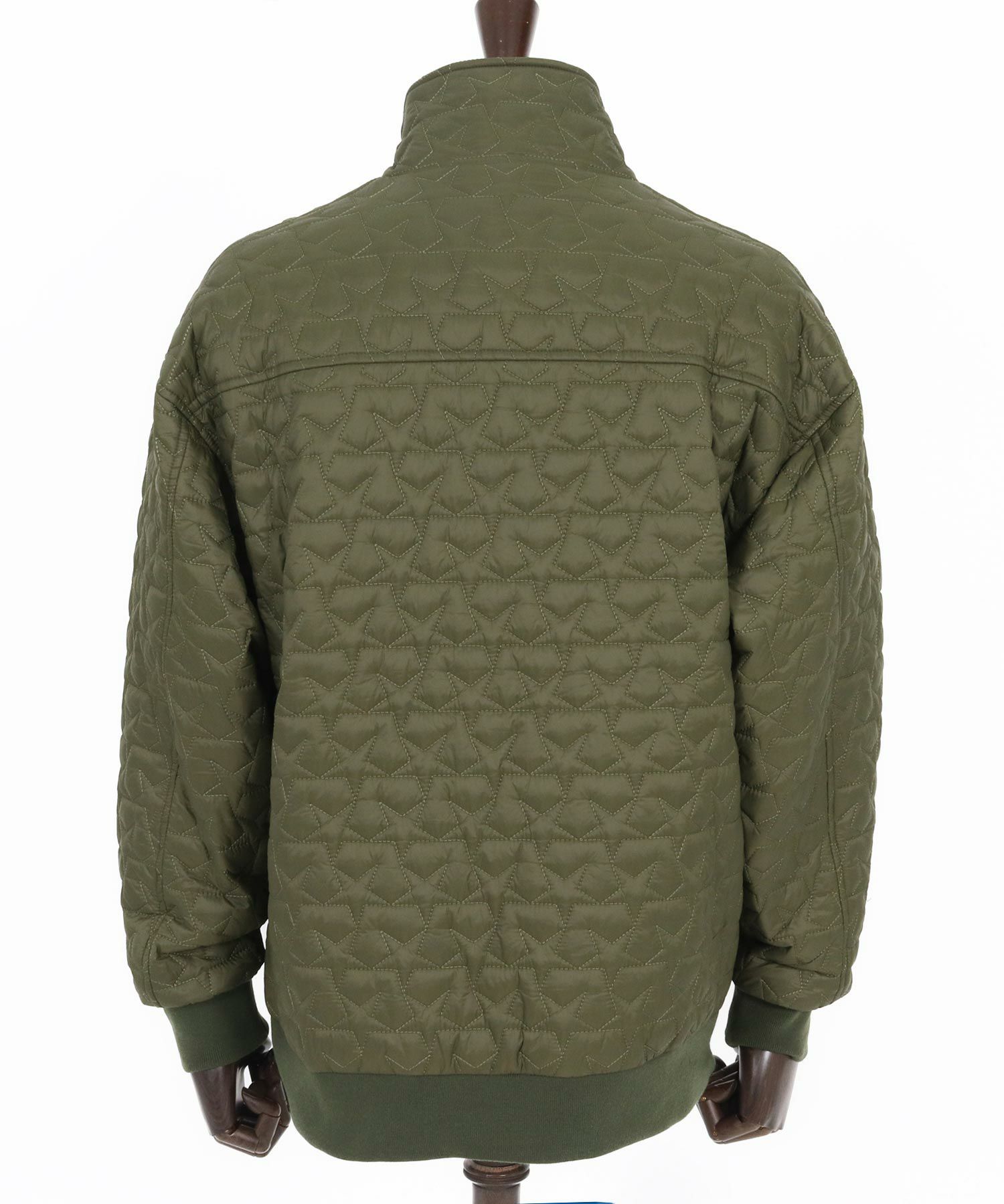 CAMBIO(カンビオ)】Star Pattern Quilted Stand Collar Jacket