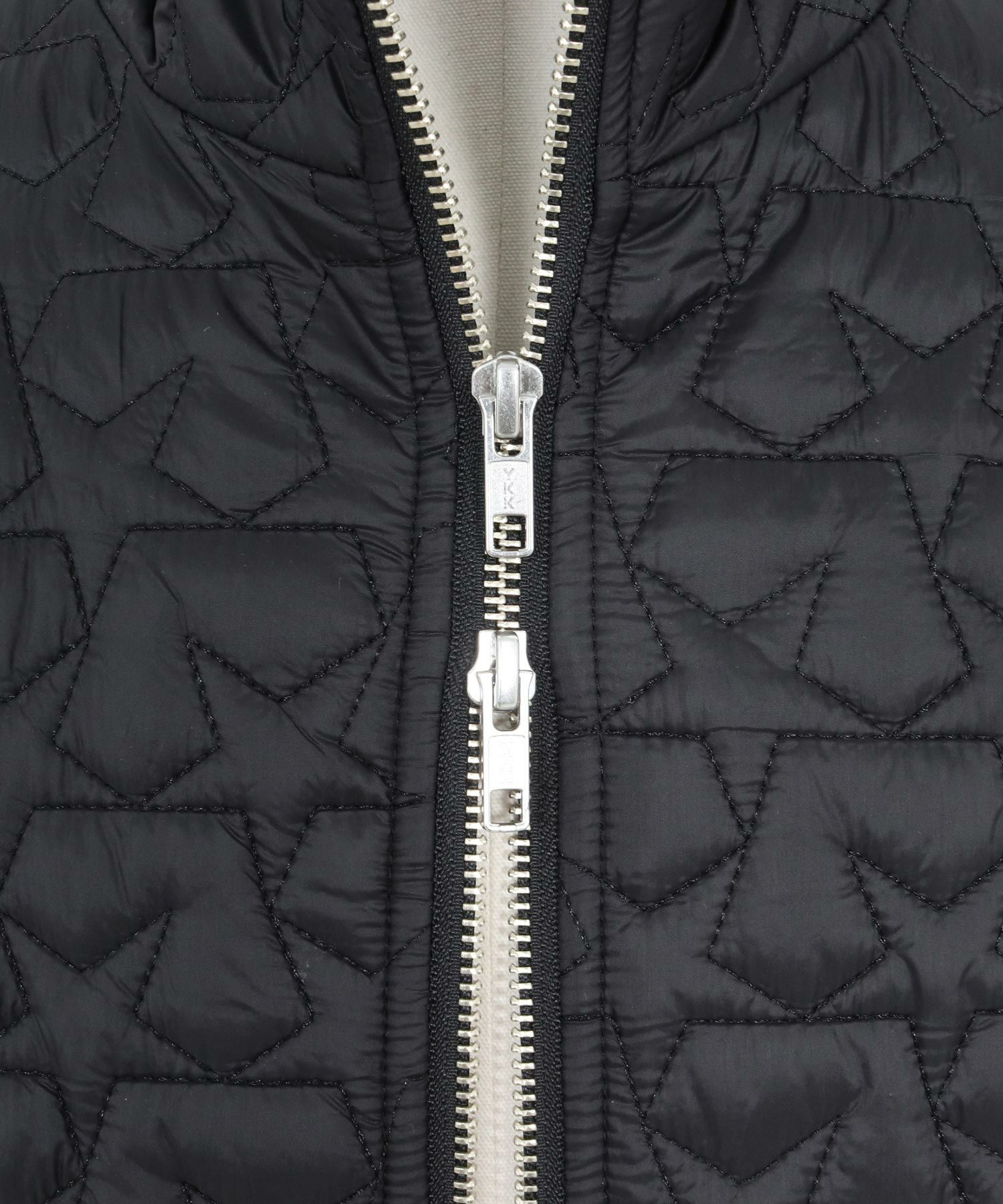 CAMBIO(カンビオ)】Star Pattern Quilted Stand Collar Jacket