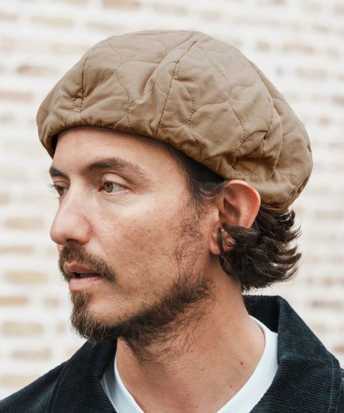 vibeca ベレー帽 CAMBIO(カンビオ)】Onion Quilted Beret ベレー帽(OP-252-BO007