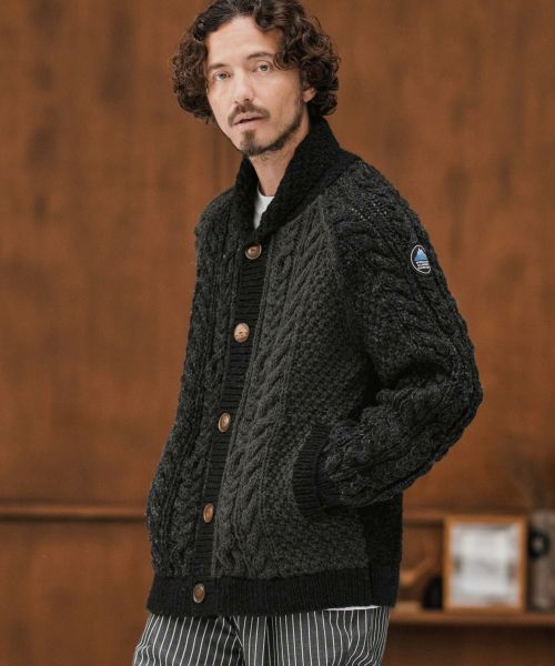 CAMBIO(カンビオ)】【HIMALAYAN CLIMBERS HAND-KNIT別注】手編み色