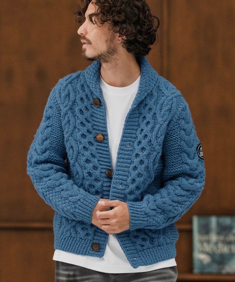 CAMBIO(カンビオ)】【HIMALAYAN CLIMBERS HAND-KNIT別注】手編み