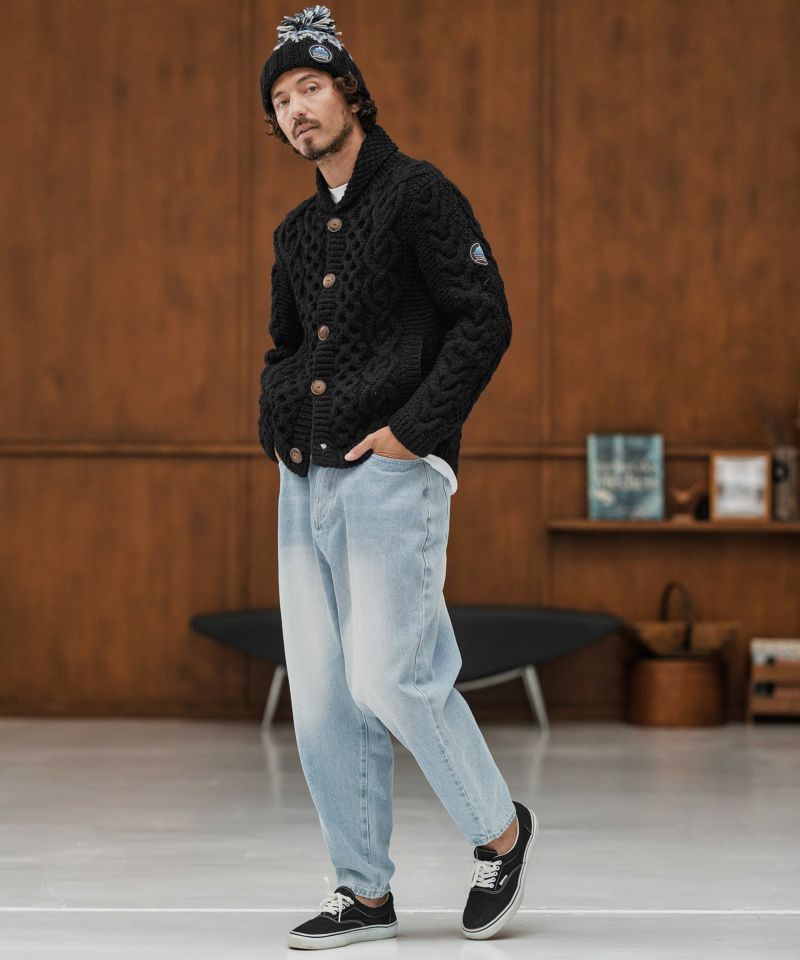 CAMBIO(カンビオ)】【HIMALAYAN CLIMBERS HAND-KNIT別注】手編み