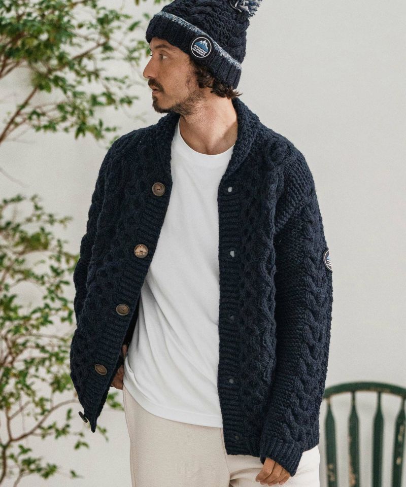 CAMBIO(カンビオ)】【HIMALAYAN CLIMBERS HAND-KNIT別注】手編み