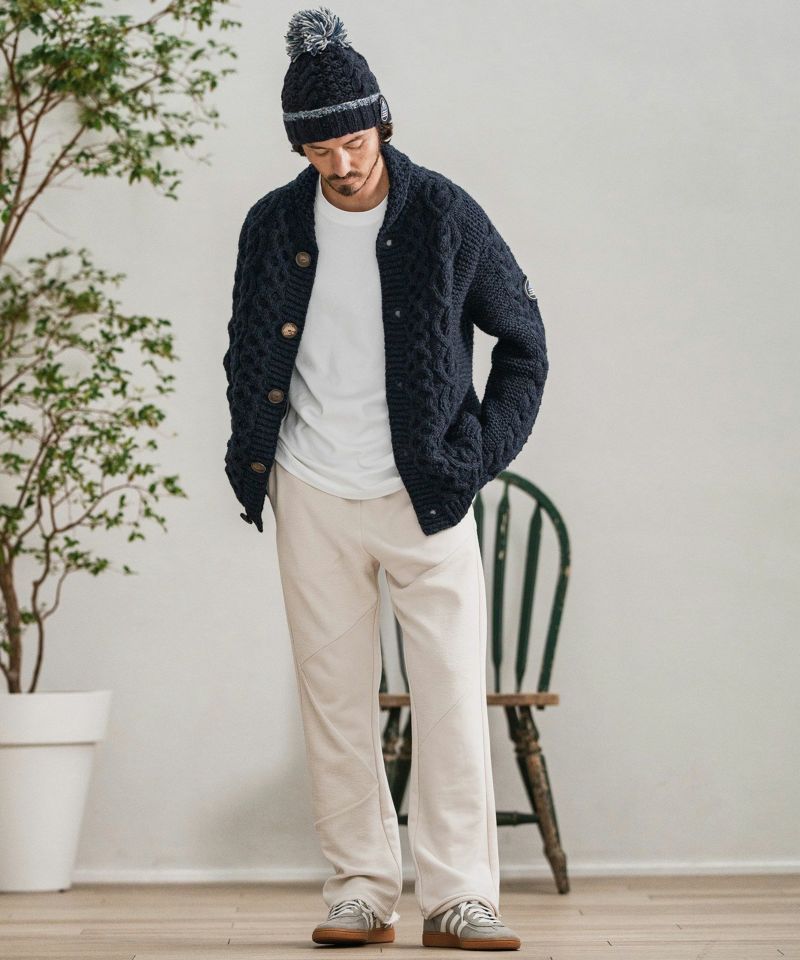 CAMBIO(カンビオ)】【HIMALAYAN CLIMBERS HAND-KNIT別注】手編み