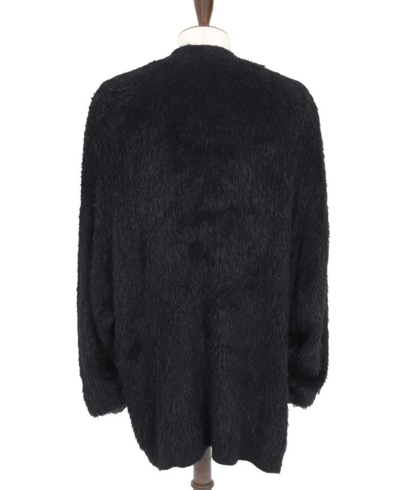 GLIMCLAP(グリムクラップ)】Minimai detail cardigan -Feather yarn