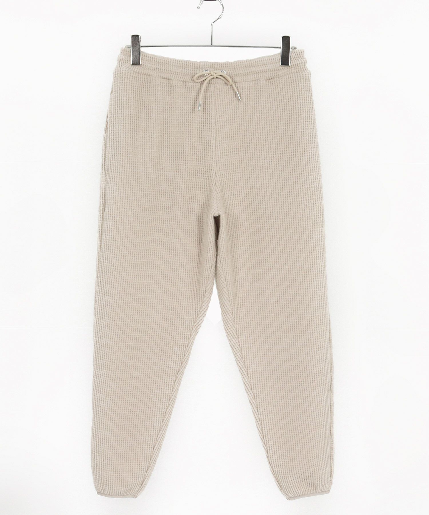 GLIMCLAP(グリムクラップ)】Relax & Slim-fit joggers-Soft brushed