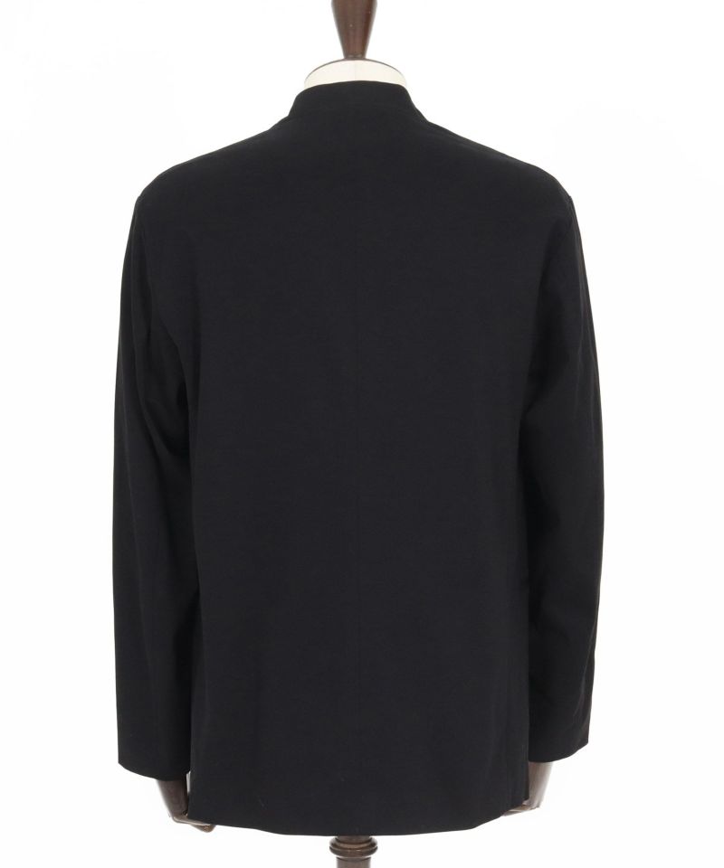 GLIMCLAP(グリムクラップ)】Minimal Jacket-stretch chino cloth- ノー