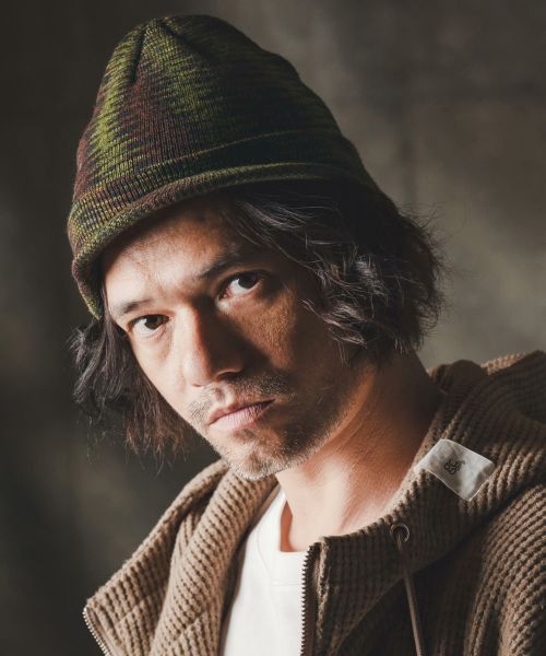 【GLIMCLAP(グリムクラップ)】【予約販売7月下旬～8月上旬入荷】Brim knit beanie ニット帽(19-011-gla-cf)