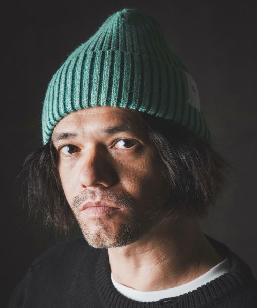 【GLIMCLAP(グリムクラップ)】【予約販売7月下旬～8月上旬入荷】Beanie-Pigment dyeing- ニットビーニー(19-010-gla-cf)