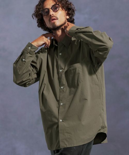 30%OFF【Jih Nunc(ジーヌンク)】ダンボールニットオーバーサイズシャツ