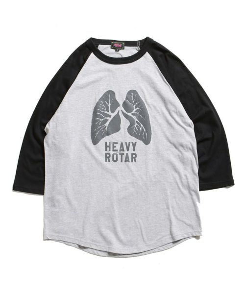 【ROTAR(ローター)】【予約販売9月下旬～10月上旬入荷】BLACK raglan 7s Tee ラグラン七分袖Tシャツ(rt2557606)
