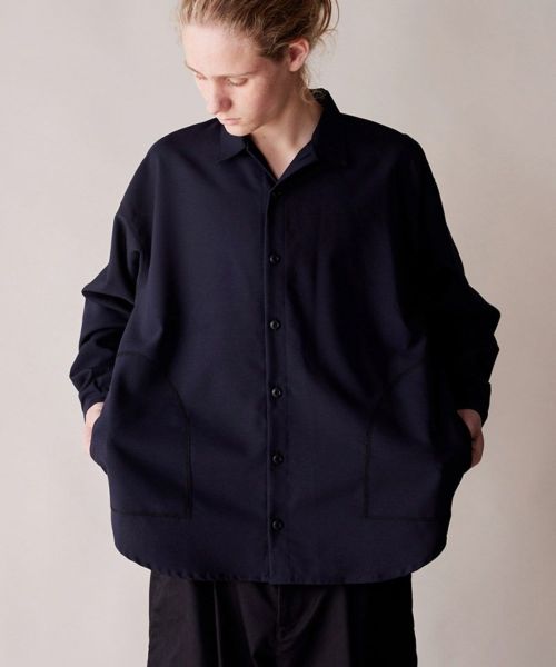 【rehacer(レアセル)】【予約販売8月中旬～下旬入荷】 Mellow Over Shirt オーバーシャツ(01250200007)
