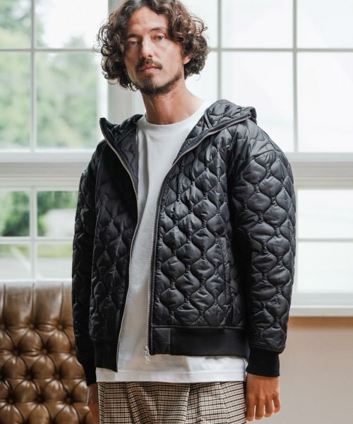 【Magine(マージン)】【予約販売10月中旬～下旬入荷】Gourd Quilted Padded Blouson キルトブルゾン(MGN-253-025)