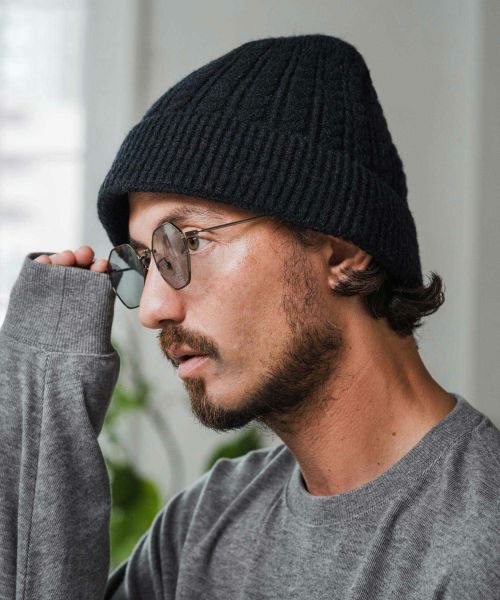 【Magine(マージン)】【予約販売10月中旬～下旬入荷】Cable Knit Watcht ニット帽(MGN-253-008)