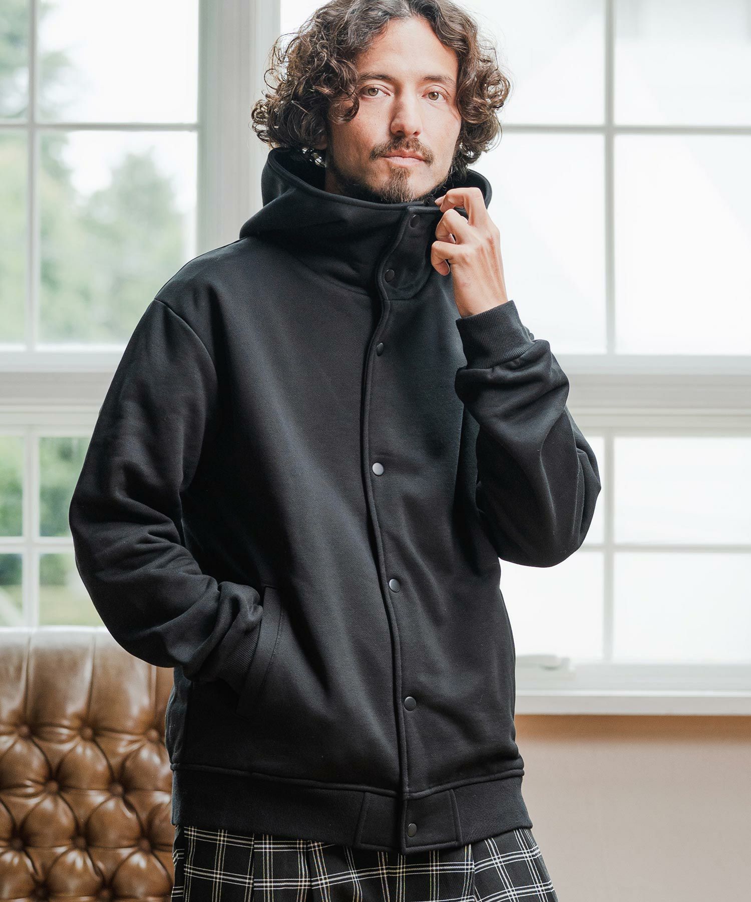 Magine(マージン)】Brushed Lining Hoodie Parka パーカー(MGN-253-019