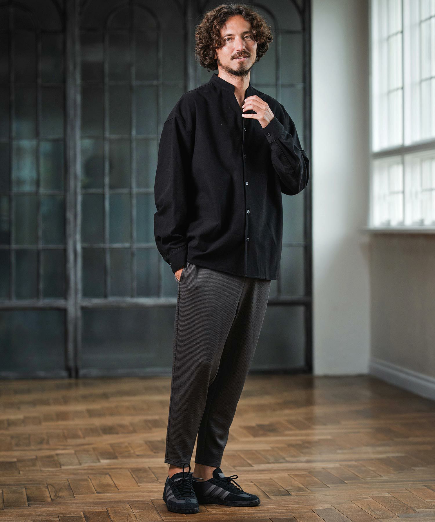 Magine(マージン)】TR Skipper Shirt スキッパーシャツ(MGN-253-027