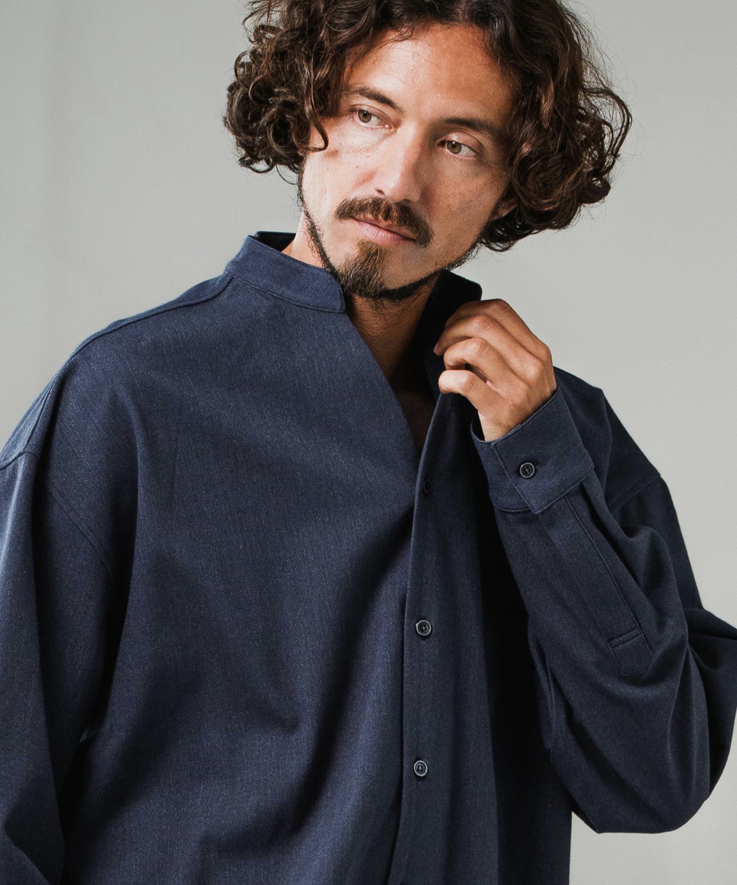 Magine(マージン)】TR Skipper Shirt スキッパーシャツ(MGN-253-027
