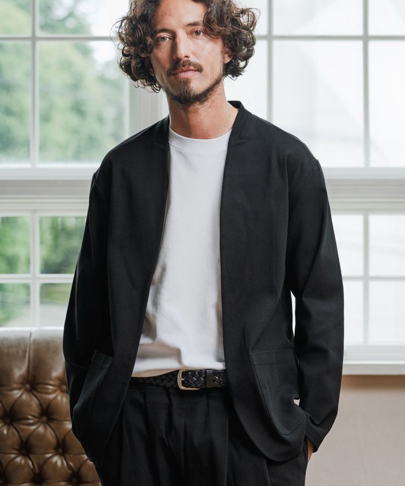 【完売】  Magine(マージン)】【予約販売9月中旬～下旬入荷】Collarless トップス
