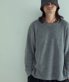 EGOTRIPPING 黒 長袖 カットソー  RADSKINS 薄手ニット EGOTRIPPING 黒 長袖 カットソー RADSKINS 薄手ニット 裾