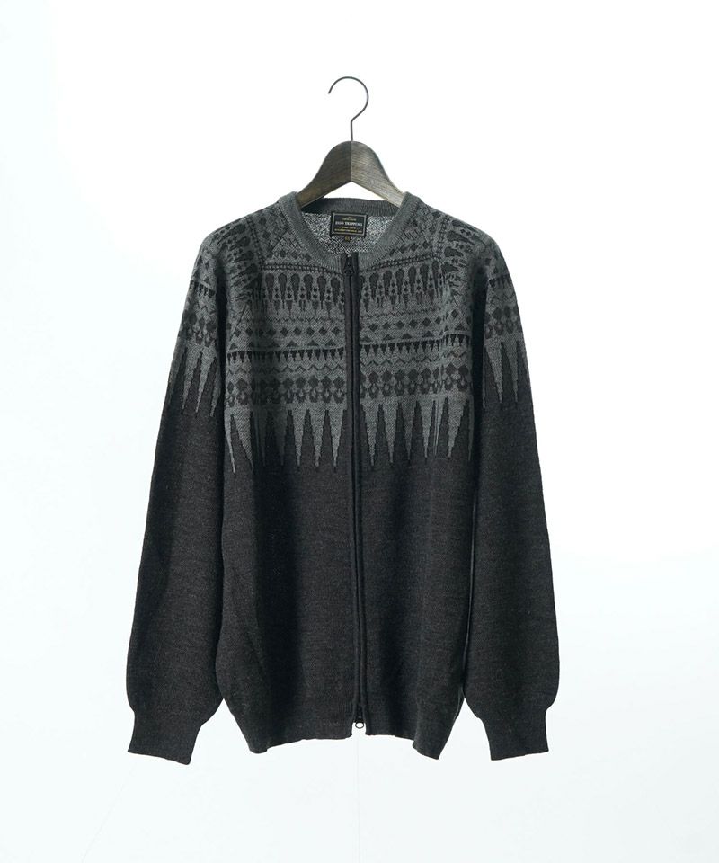 ●美品EGO TRIPPING エゴトリッピング/アローヘッドクロスカーディガン EGO TRIPPING エゴトリッピング / ARROWHEAD CLOTH CARDIGAN