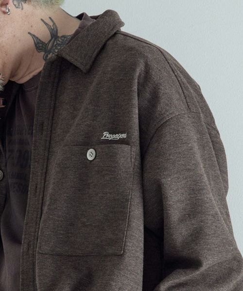 【EGO TRIPPING(エゴトリッピング)】【予約販売11月上旬～中旬入荷】EGO×PROPA LUXMODERN OVERSHIRTS オーバーシャツ(P16551)