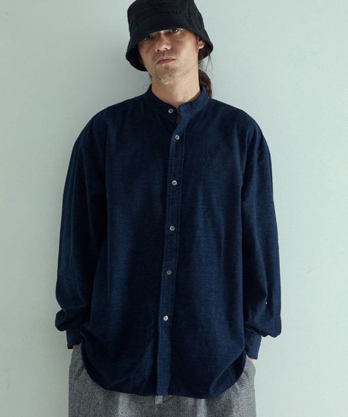 【EGO TRIPPING(エゴトリッピング)】【予約販売10月中旬～下旬入荷】MOULOFFICER ミリタリーシャツ(616550)