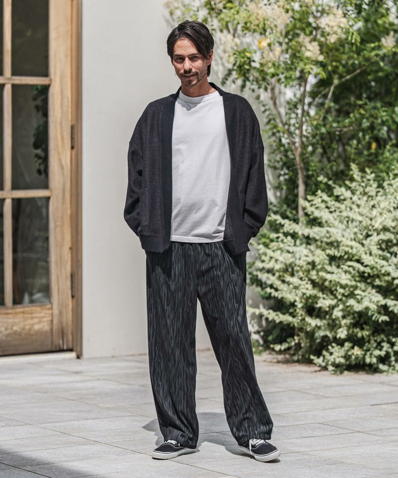 CAMBIO(カンビオ)】Corduroy Wide Straight Pants コーデュロイ
