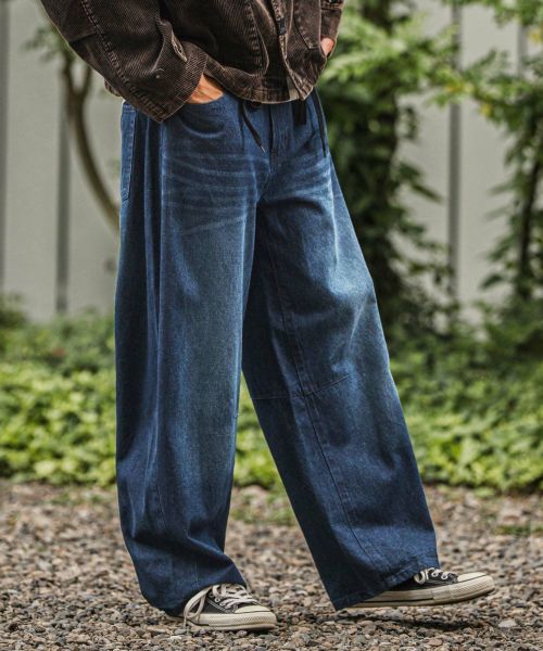 【CAMBIO(カンビオ)】【予約販売8月下旬～9月上旬入荷】Arch Leg Easy Pants イージーパンツ(AI-252-002)