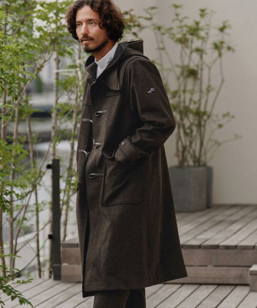 【CALL&RESPONSE(コールアンドレスポンス)】【予約販売11月上旬～中旬入荷】ダッフルコート-スーパーストレッチ(254-1102-03)
