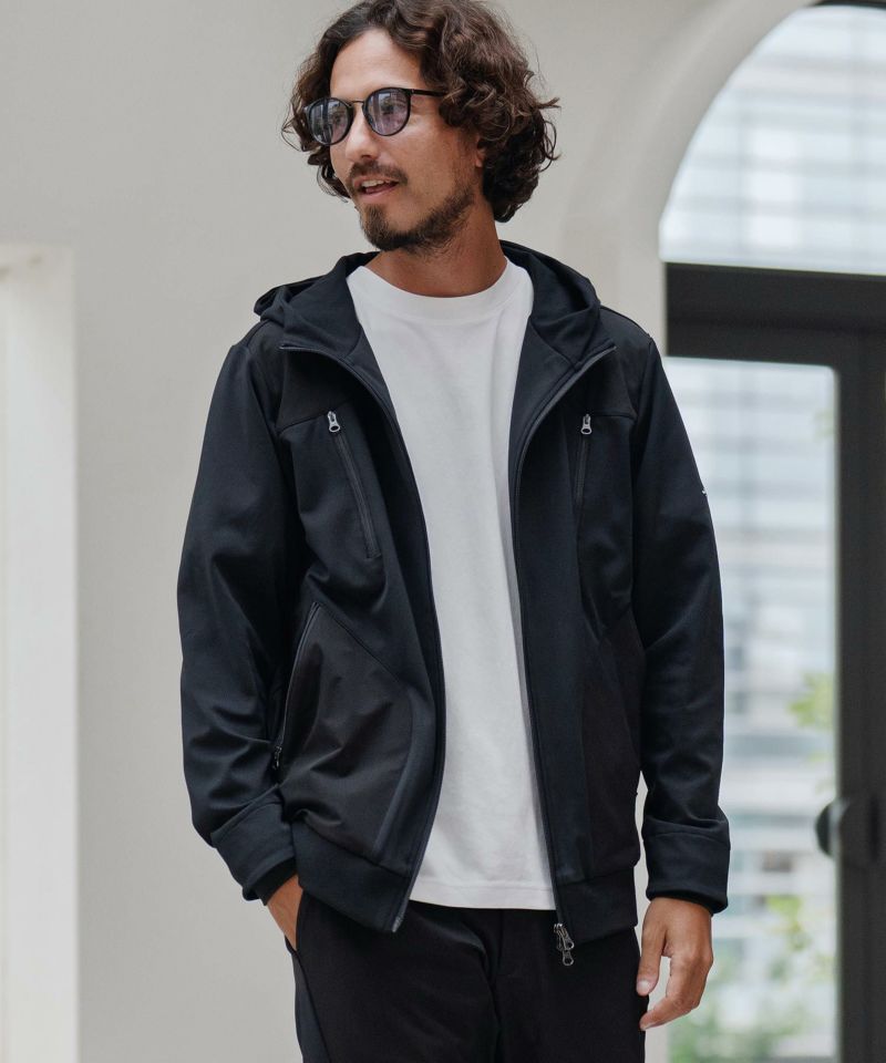 CALL&RESPONSE(コールアンドレスポンス)】切り替えZIPパーカー-裏起毛