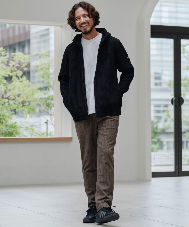 CALL&RESPONSE(コールアンドレスポンス)】ニットZIPパーカー CALL&RESPONSE(コールアンドレスポンス)】ニットZIPパーカー