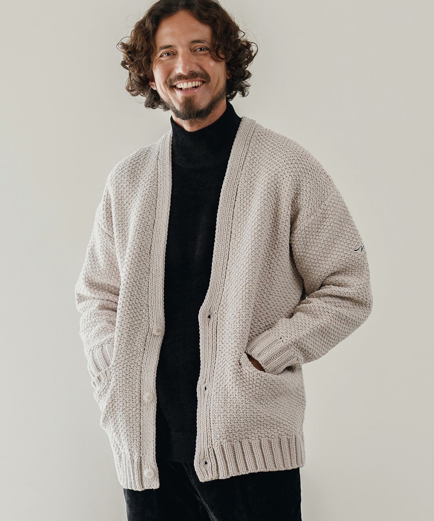 CALL&RESPONSE(コールアンドレスポンス)】ざっくりニットカーデ