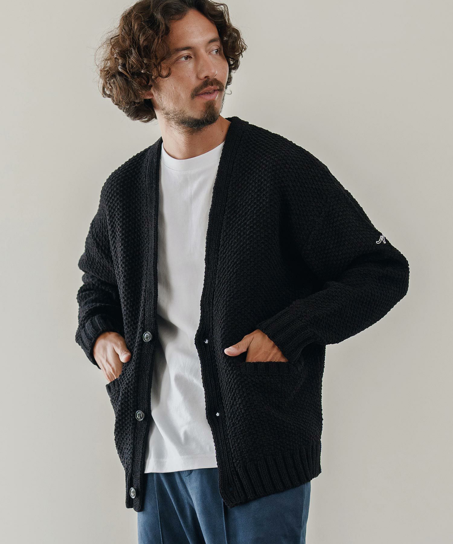 CALL&RESPONSE(コールアンドレスポンス)】ざっくりニットカーデ