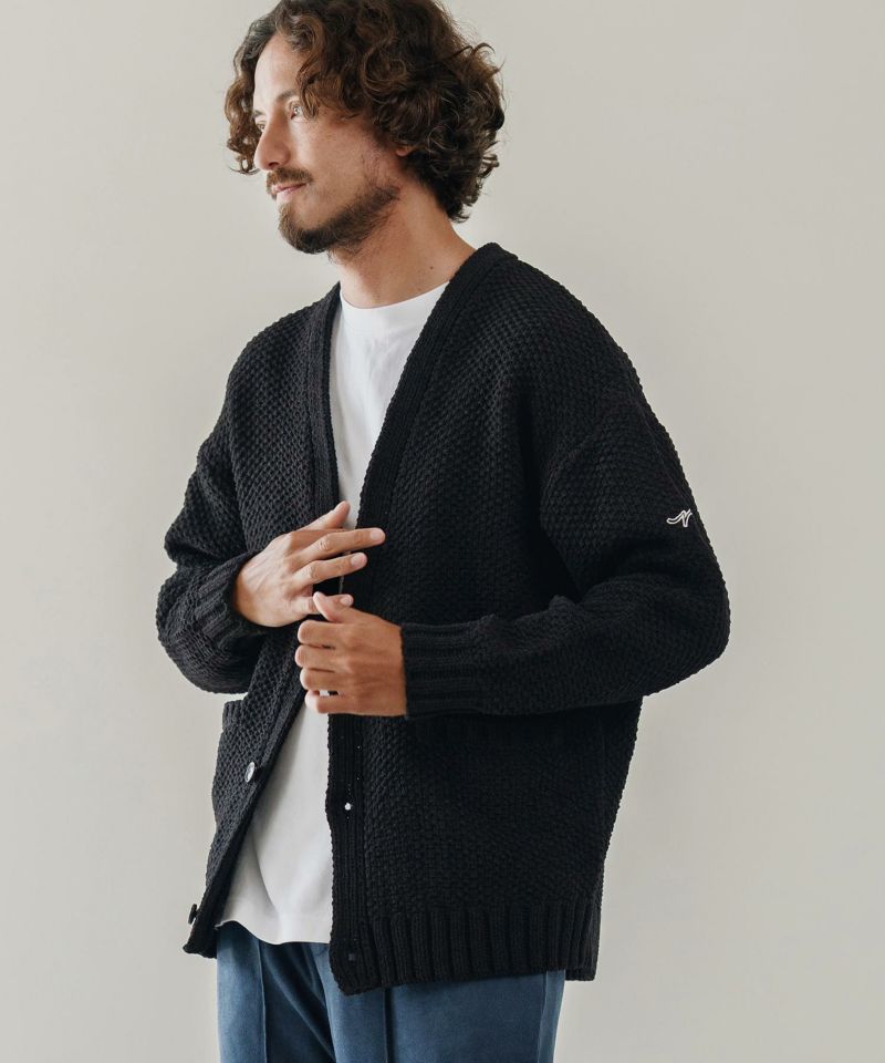 andequal アンドコール　カーディガン 新色追加・オンオフ着回せる》スウェットライクニット