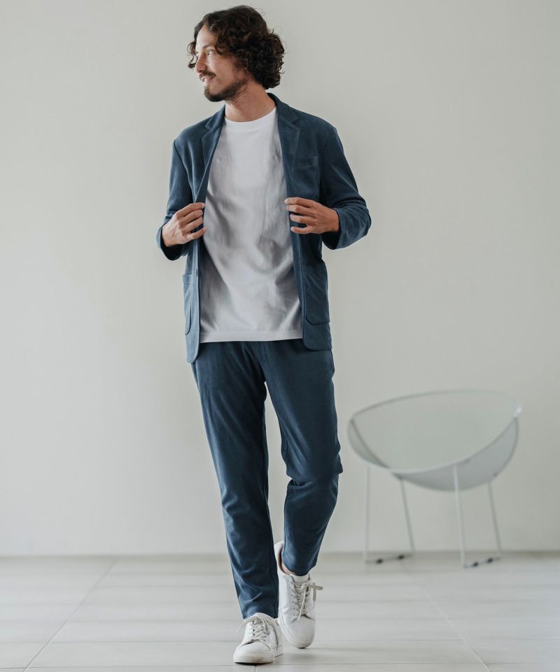 【美品⭐︎人気】コールアンドレスポンス　セットアップ　スーツ　ネイビー　L  M 美品⭐︎人気】コールアンドレスポンス セットアップ スーツ