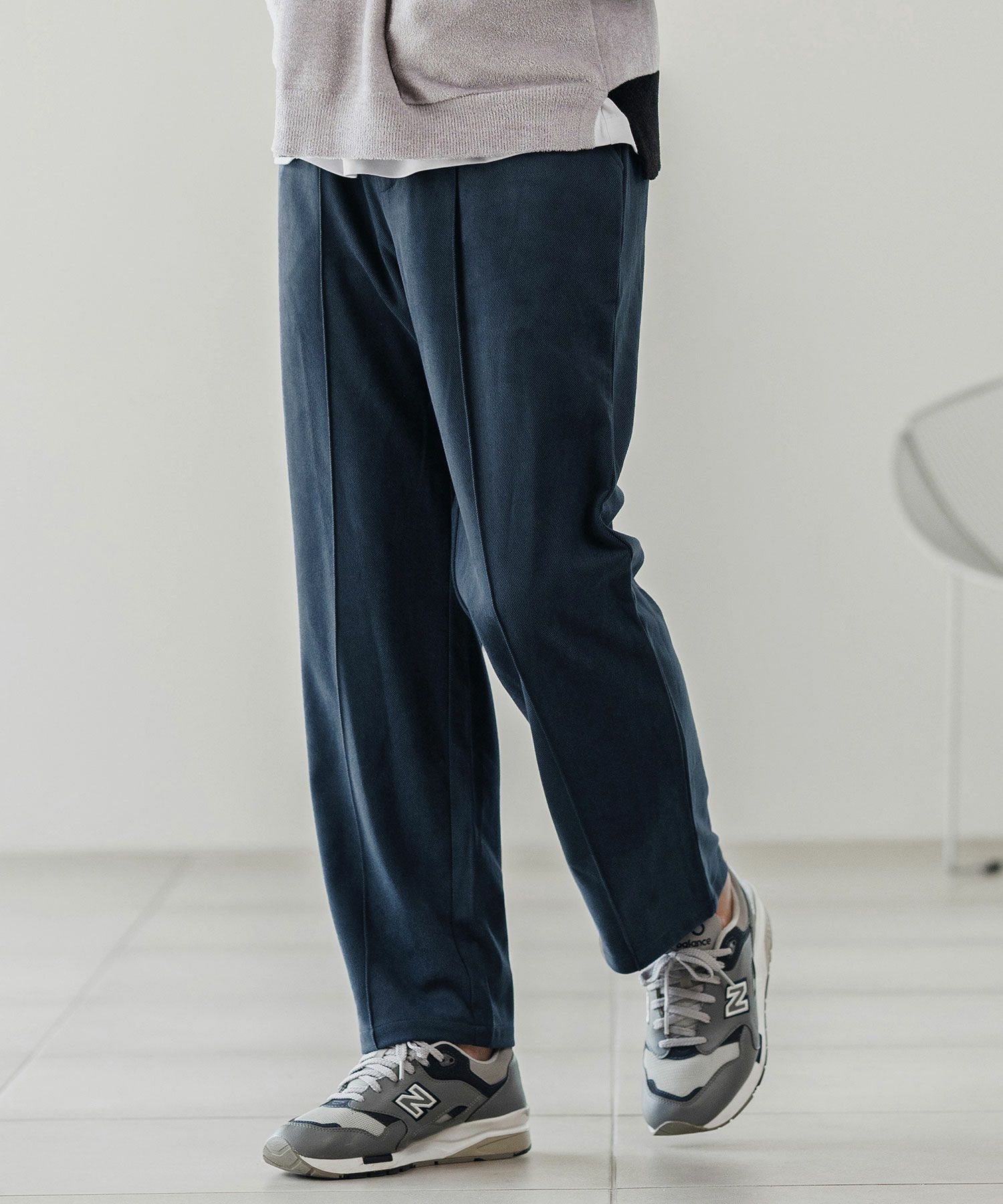 CALL&RESPONSE(コールアンドレスポンス)】センタープリーツPT-スエード