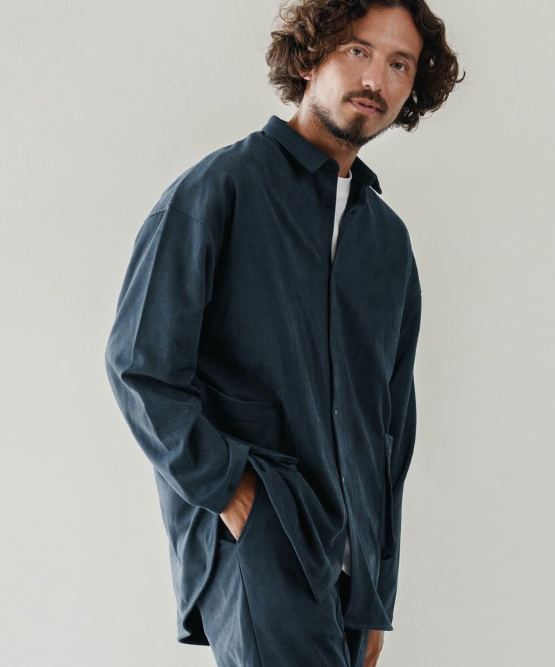 【美品⭐︎人気】コールアンドレスポンス　セットアップ　スーツ　ネイビー　L  M 美品⭐︎人気】コールアンドレスポンス セットアップ スーツ