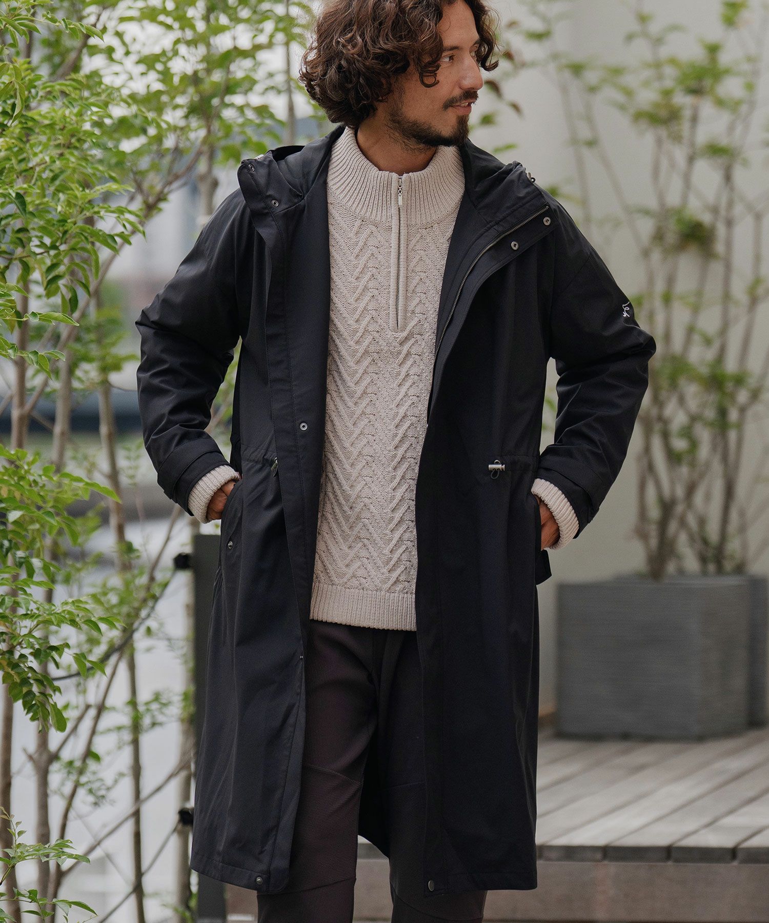 CALL&RESPONSE(コールアンドレスポンス)】モッズコート-撥水(253-1102