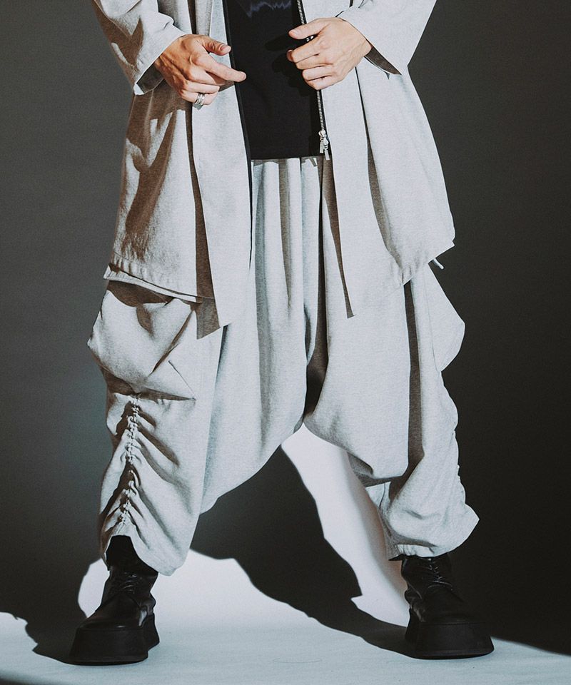 30%OFF【NO ID.(ノーアイディー)】ｻﾙｴﾙｶｰｺﾞﾄﾗｳｻﾞｰｽﾞ パンツ(457006