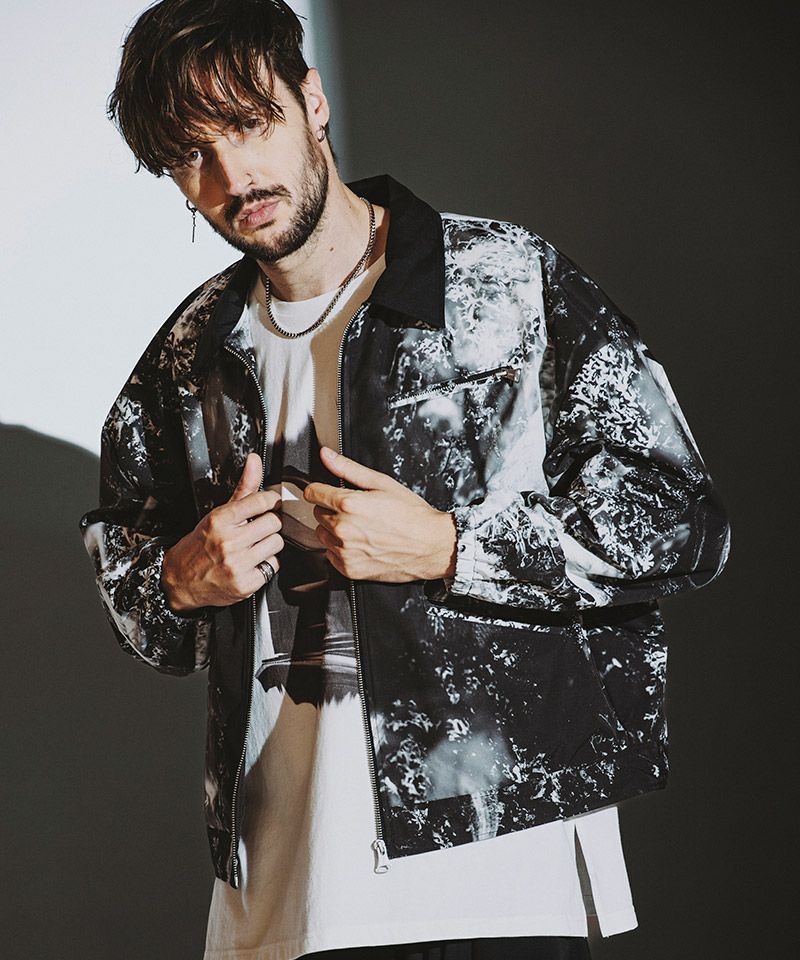 30%OFF【NO ID.(ノーアイディー)】BIGｽｲﾝｸﾞﾄｯﾌﾟBLZ ブルゾン(857006