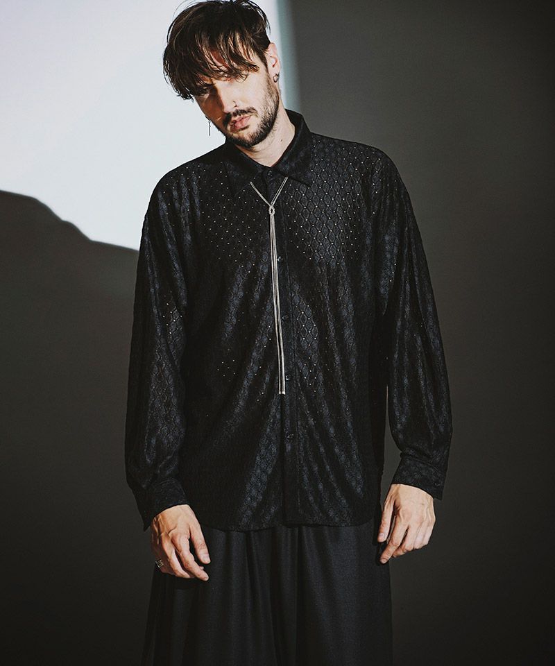 50%OFF【NO ID.(ノーアイディー)】ｼｱｰJQ BIG-SH シャツ(457006-287S