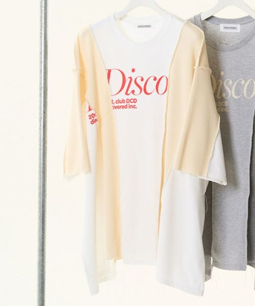 【DISCOVERED(ディスカバード)】【予約販売4月上旬～中旬入荷】REMAKE LIKE CUTSEWN カットソー(DC-CL-CU-01)
