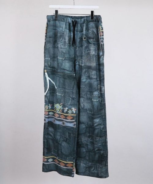 【DISCOVERED(ディスカバード)】【予約販売3月上旬～中旬入荷】CRUST TROMPELOEIL PANTS スウェットパンツ(DC-SS26-PT-12)
