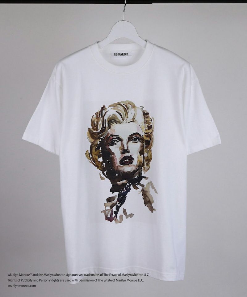 DISCOVERED(ディスカバード)】MARILYN MONROE TEE (TAKESHI MASADA) T
