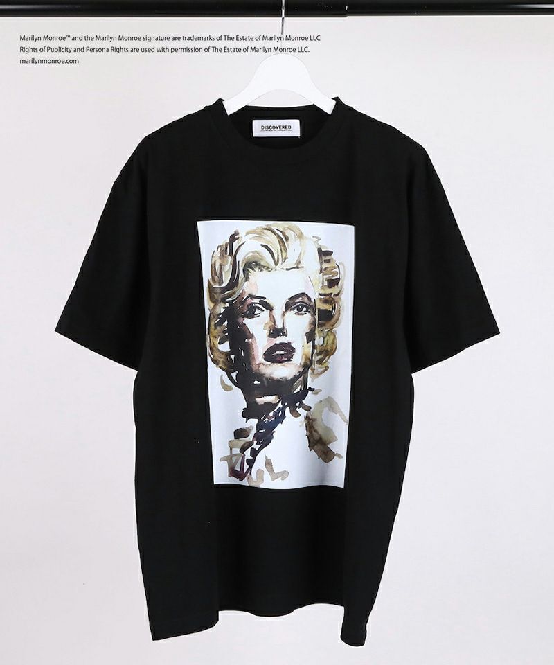 DISCOVERED(ディスカバード)】MARILYN MONROE TEE (TAKESHI MASADA) T