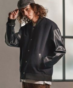 たつや REFLEM PUレザースタジャン たつや REFLEM PUレザースタジャン REFLEM（レフレム）の