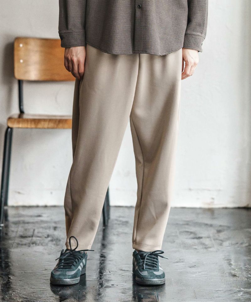 CAMBIO(カンビオ)】立体シルエットポンチスウェットパンツ(BP-BEA0060