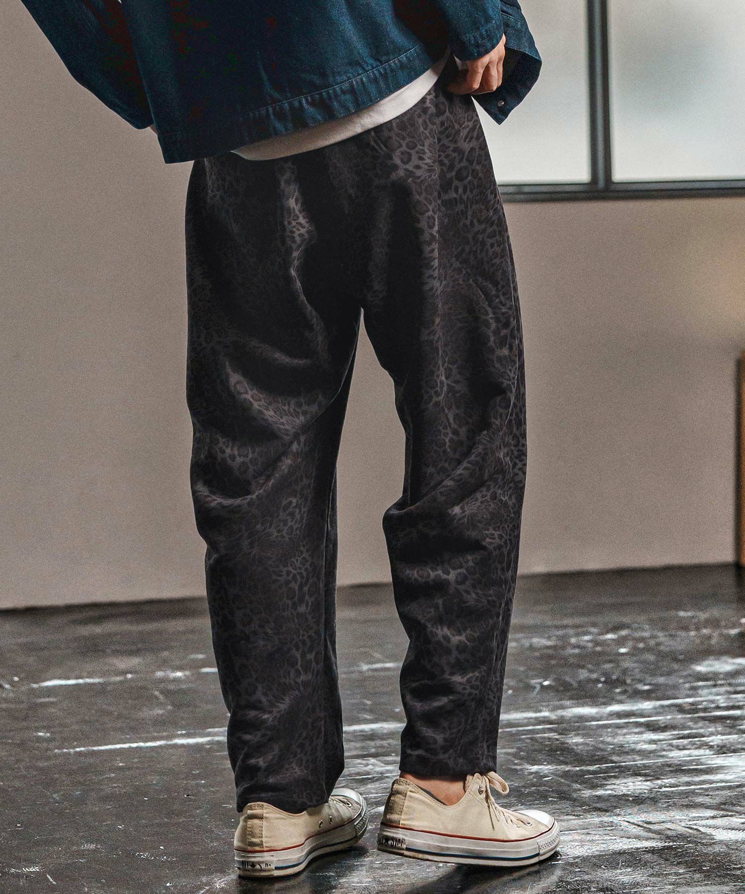 CAMBIO(カンビオ)】Leopard Balloon Pants レオパード柄バルーンパンツ